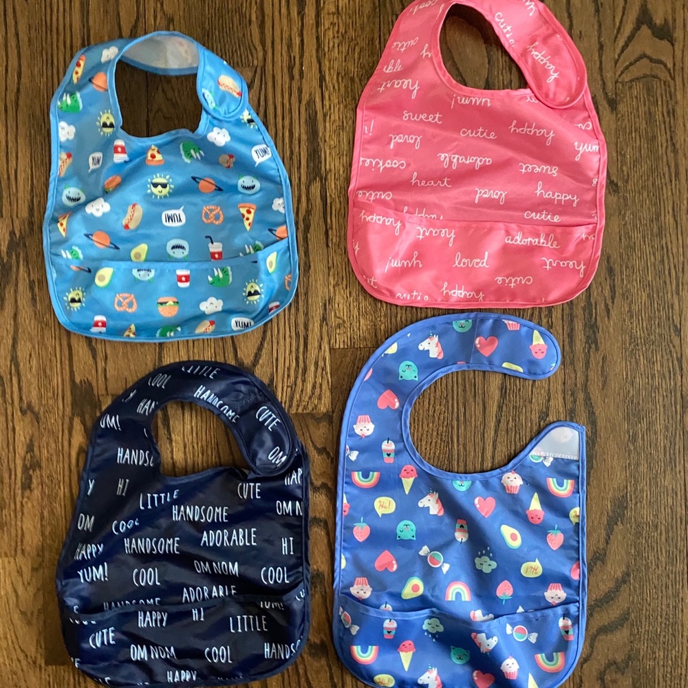 Carters Water Resistant Bibs
